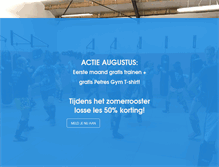 Tablet Screenshot of petresgym.nl